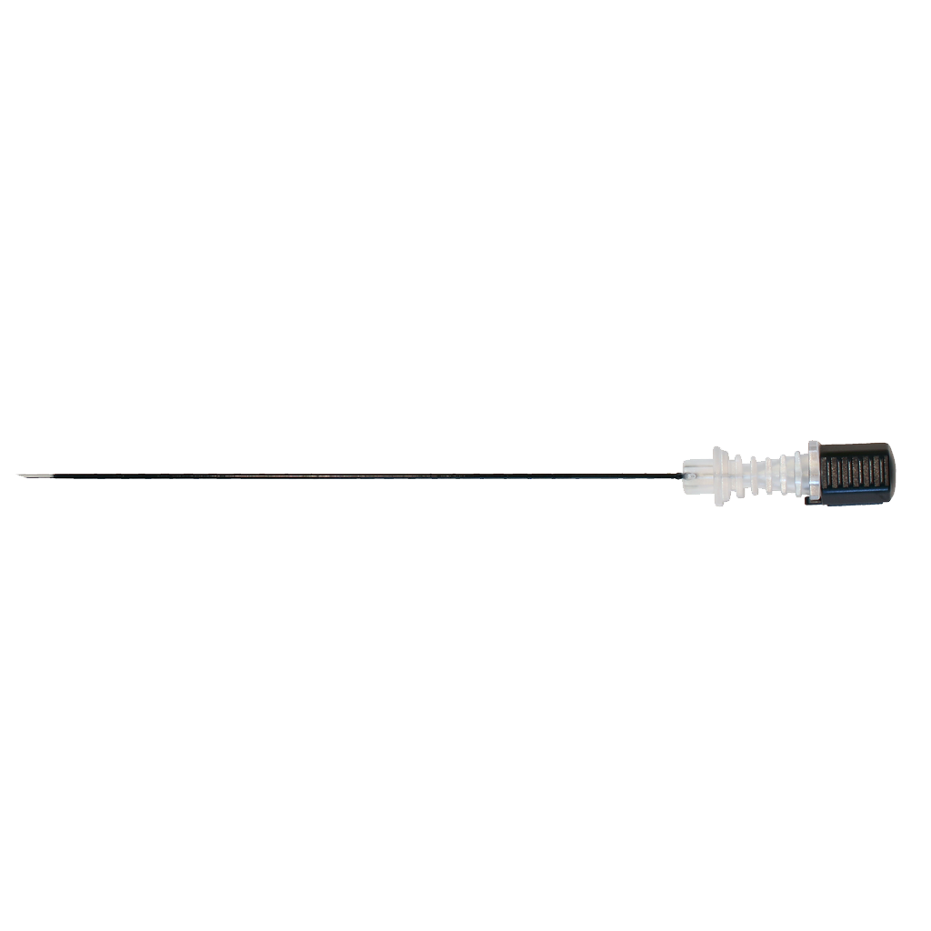 Disposable cannula 22Gx100x5 isolated with mandrin